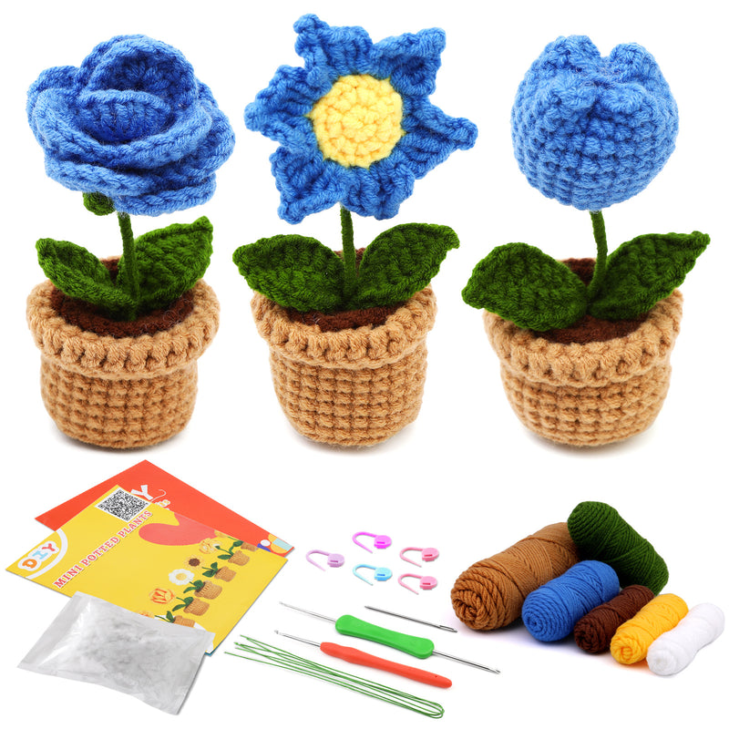 Potted Plant Decoration Handmade Weaving Material Kit