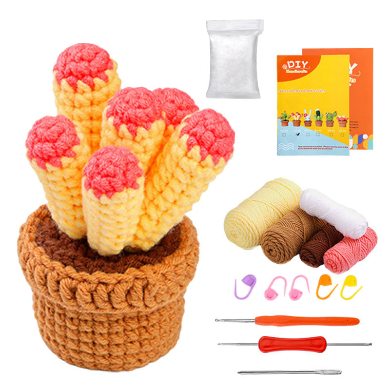 Potted Plant Decoration Handmade Weaving Material Kit