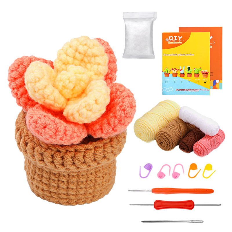 Potted Plant Decoration Handmade Weaving Material Kit