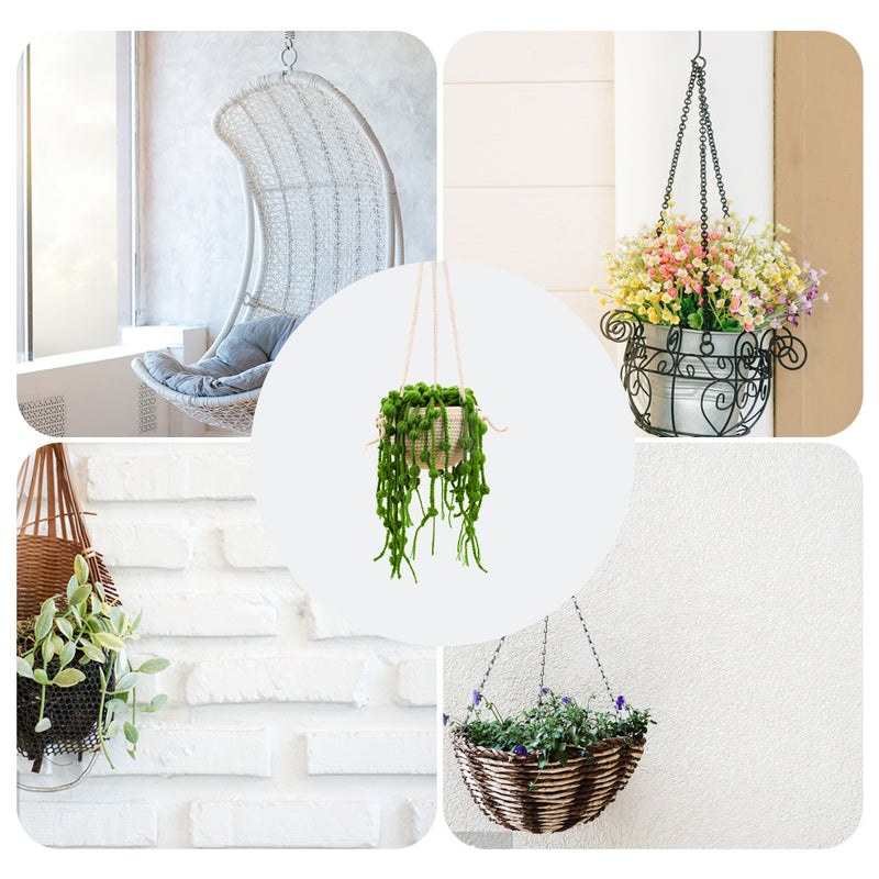 Buddha beads hanging basket DIY handmade knitting material package