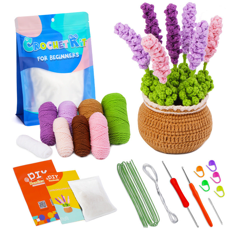 Potted Plant Decoration Handmade Weaving Material Kit