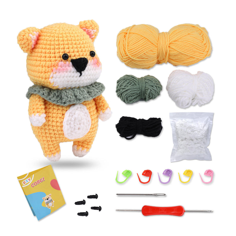 Cute Corgi Handmade Knitting Kit