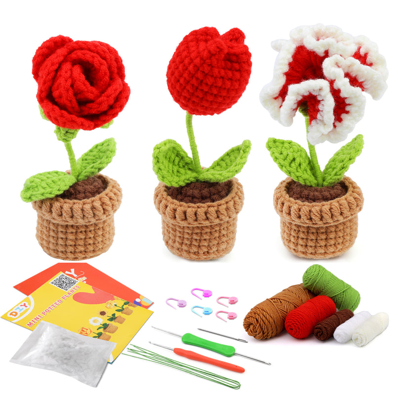 Potted Plant Decoration Handmade Weaving Material Kit