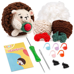 Cute Hedgehog Handmade Knitting Material Kit