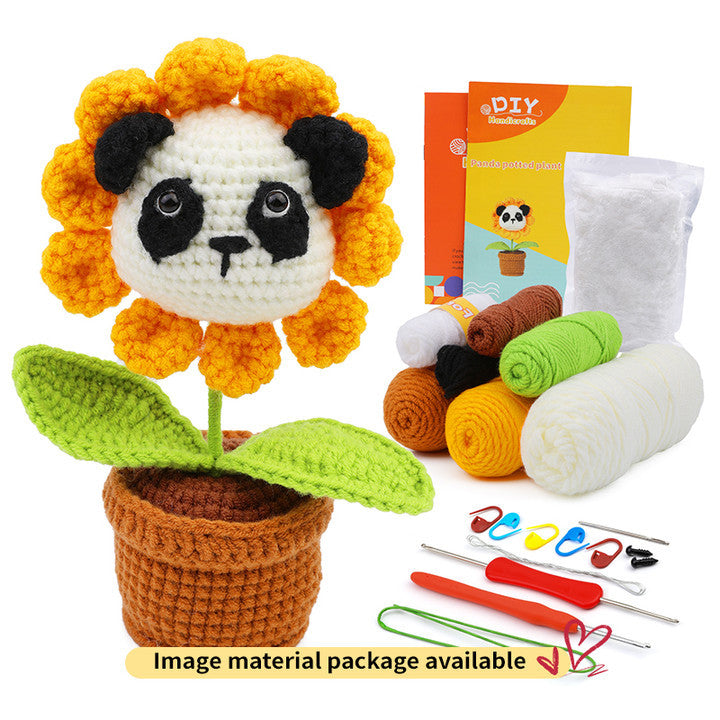 Potted Plant Decoration Handmade Weaving Material Kit