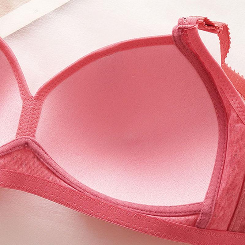 🔥Plus Size Bra Women Underwear Wire Free Comfort  Soft Thin Breathable🔥