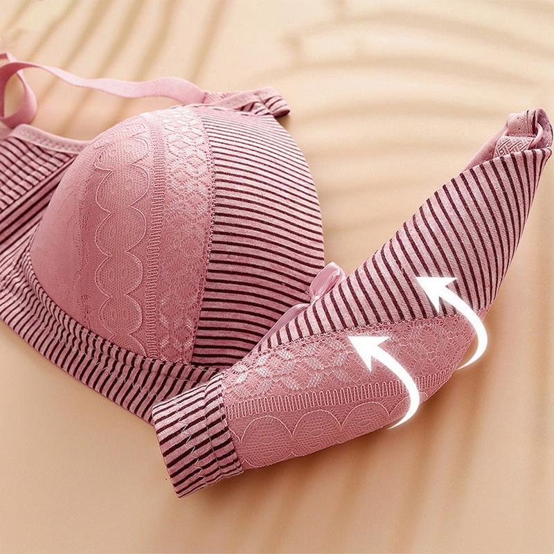 🔥Plus Size Bra Women Underwear Wire Free Comfort  Soft Thin Breathable🔥